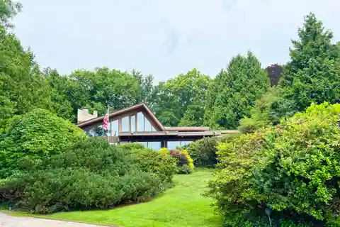 Unique Mid-Century Waterfront Home