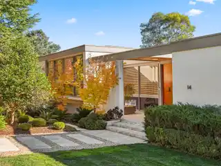 Striking and Spacious Mid-Century Modern Home