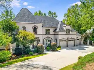 French Provincial Estate on Private Sandy Springs Acreage