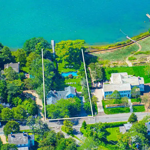 GLOVER STREET WATERFRONT WITH DOCK