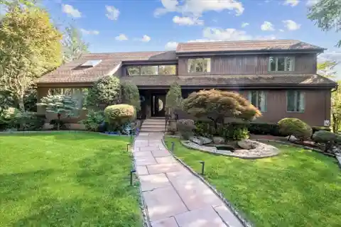 Stylish Serenity with Koi Pond Escape