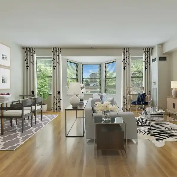 SPACIOUS SUN-DRENCHED UNIT IN THE EDGAR ALLAN POE BUILDING