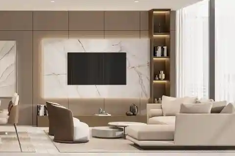 Spacious Three Bedroom Apartment with Panoramic Island Views
