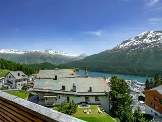 St. Moritz: Chesa Sylvestris (second Home): Dream Home with Lake View