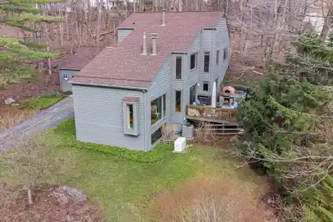 Vintage Valley Home on a Secluded Wooded Lot