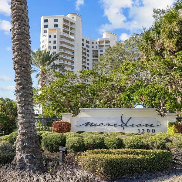 WATERFRONT CONDO IN THE MERIDIAN ON SAND KEY BEACH