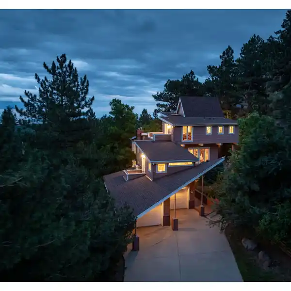 STRIKING CUSTOM HOME OFFERING PEACE AND CONVENIENCE