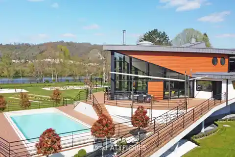 Unique Designer Home in Impressionist Landscape