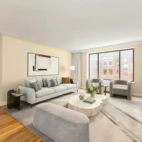 SUN-FILLED CARNEGIE HILL CONDO WITH EXPANSIVE VIEWS