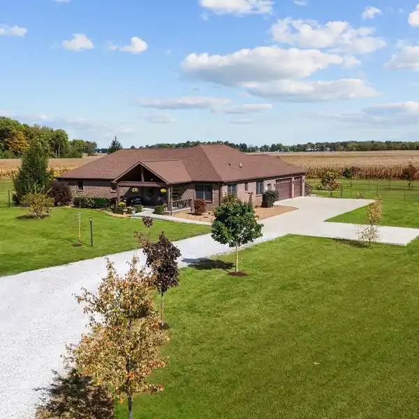 CUSTOM BRICK RANCH ON FOUR ACRES