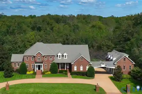 Stately Brick Colonial Set on Five Acres