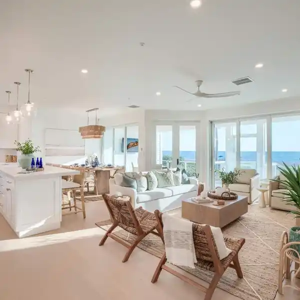 BEAUTIFULLY ELEVATED SANDRIFT RESIDENCE