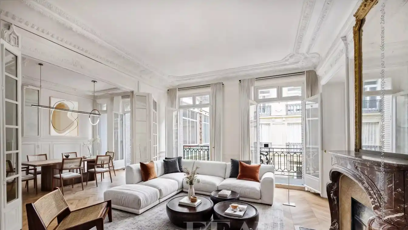Spacious Apartment in Plaine Monceau