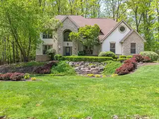 Refined Living on a Wooded Acre