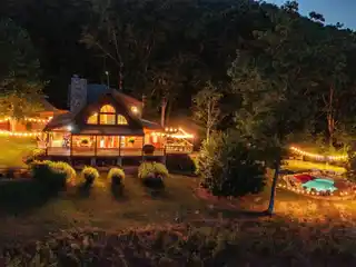 Charming Log Home Surrounded by Nature