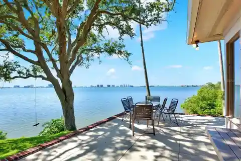 Bay-Front Home in Belleair on Rare Coastal Bluff