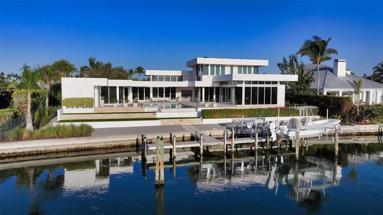 Distinctive Modern Home on Boca Grande Bayou