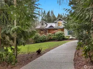 Casual Grandeur in a Wooded Setting