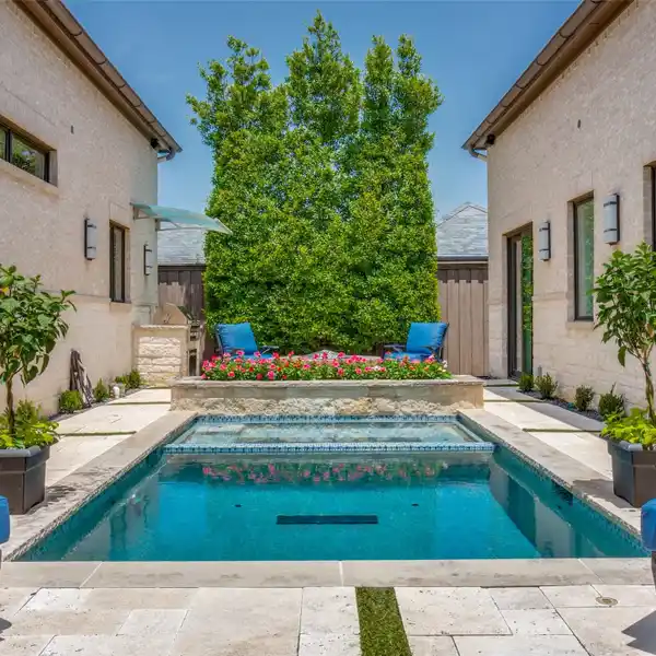 EXCEPTIONAL TRANSITIONAL HOME ON A CORNER LOT