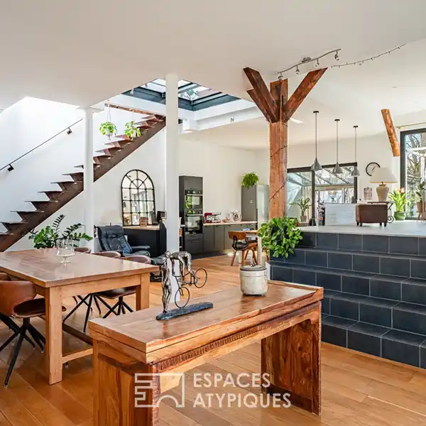 FORMER PRINTING HOUSE TURNED CHARMING LOFT