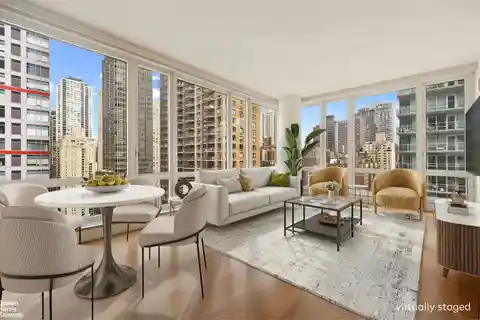 Sophisticated Corner Condo with Floor-To-Ceiling Views