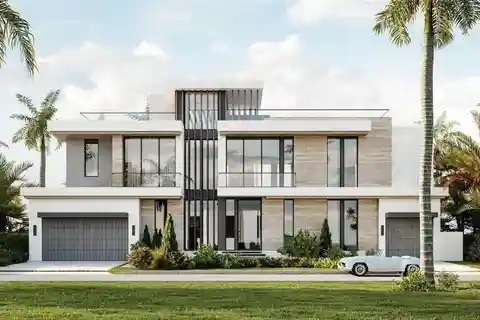 New Coastal Modern Deepwater Estate