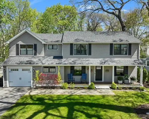 STYLISH LAKEFRONT RETREAT IN PRIME NATICK LOCATION