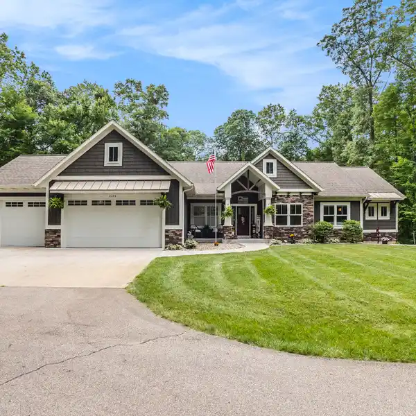 CUSTOM HOME AT THE END OF A QUIET CUL-DE-SAC