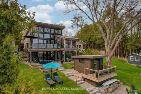 Exceptional Waterfront Retreat on Lake Simcoe