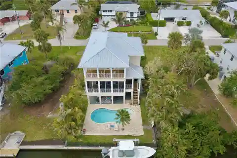 Custom Built Estero Bay Shores Pool Home
