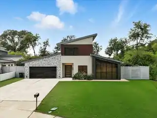 Stunning Modern Home Nestled on a Picturesque Creek