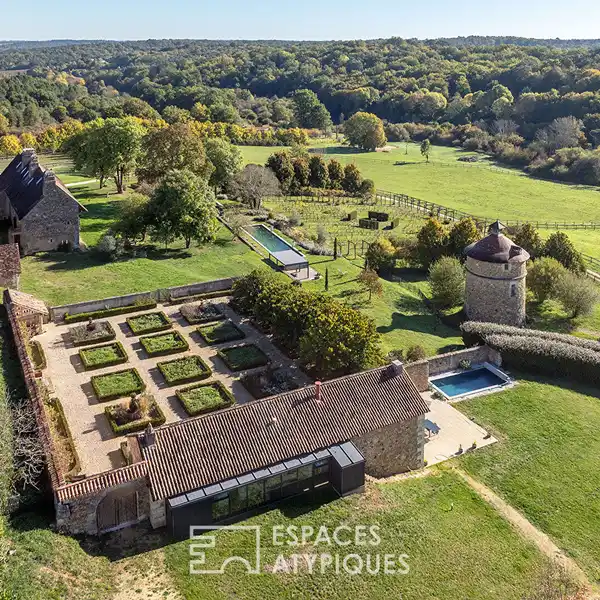LUXURY PROPERTY FEATURING MEDIEVAL CHARM AND POOLS