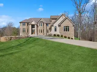 Extraordinary All-brick and Stone Custom Home