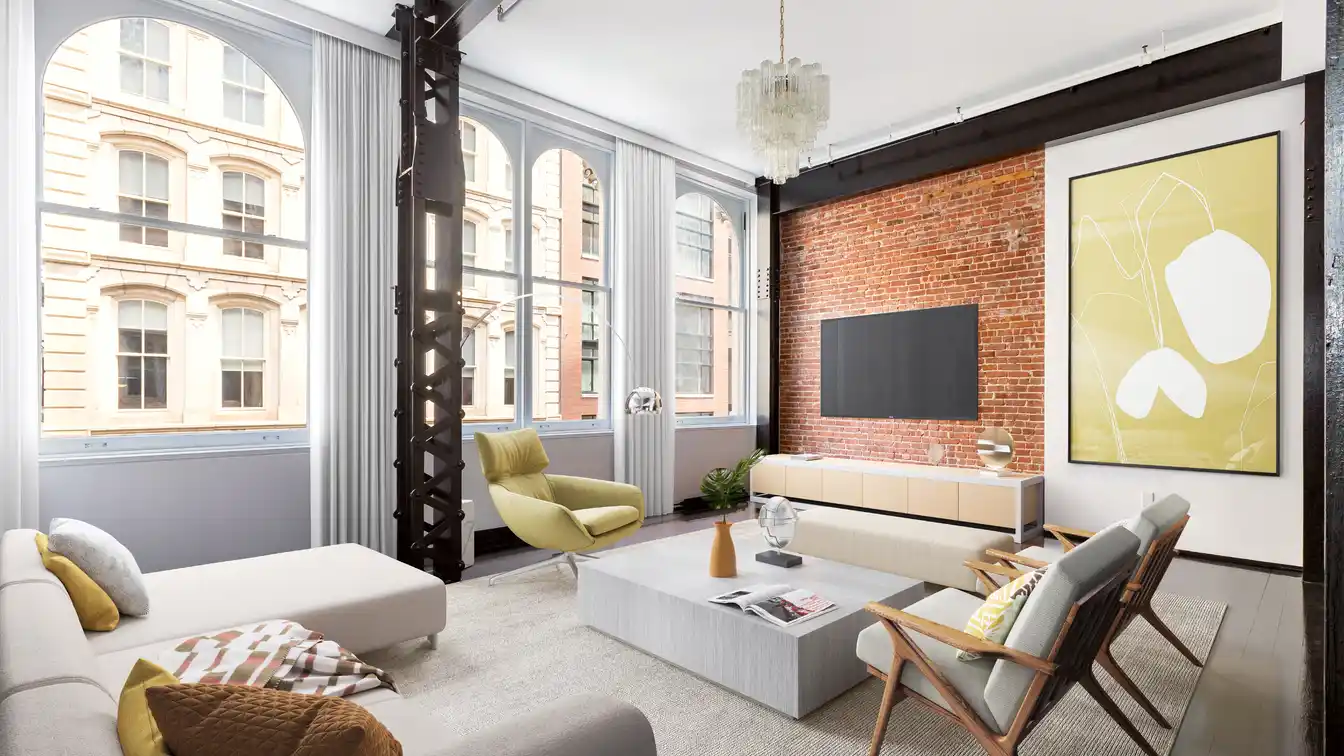 Authentic Cast Iron Loft in Prime Tribeca