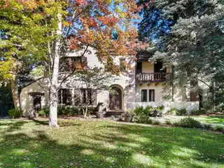 Gracious Spanish Estate with Mature Gardens and Patio
