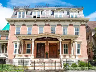 Historic Circa 1870 Italianate Brick Brownstone