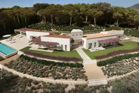 Modern Country House Project in the Mediterranean Style