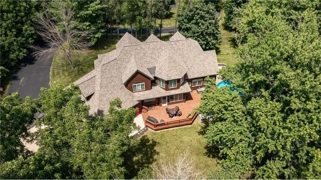 Exquisite Custom Home on Two Wooded Acres
