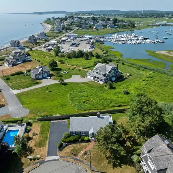 OCEANFRONT CHARM WITH SWEEPING HARBOR VIEWS