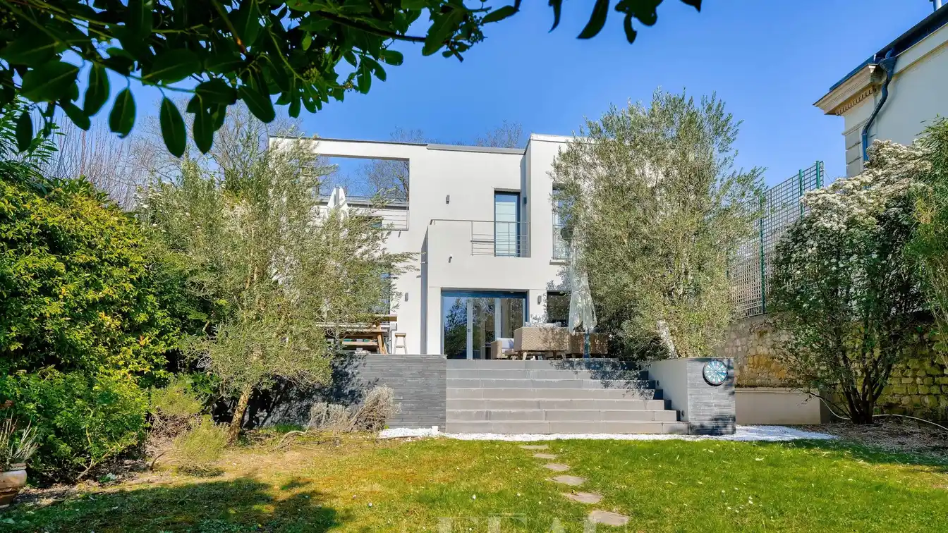 Contemporary Home on a Landscaped Property