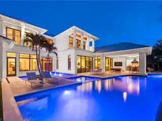 Elevated Custom Estate in Coquina Sands