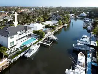 Extraordinary New Construction Waterfront Estate