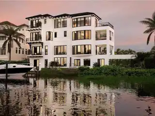 Craft the Perfect Home on the Tranquil Bayfront of Barefoot Beach
