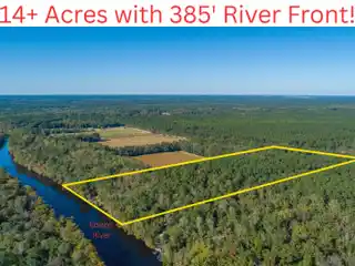 Tranquil Waterfront Acreage Near Givhans State Park