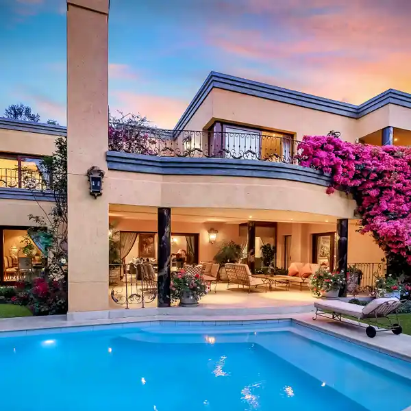 LUXURY ITALIAN-STYLE HOME IS A GATED ENCLAVE