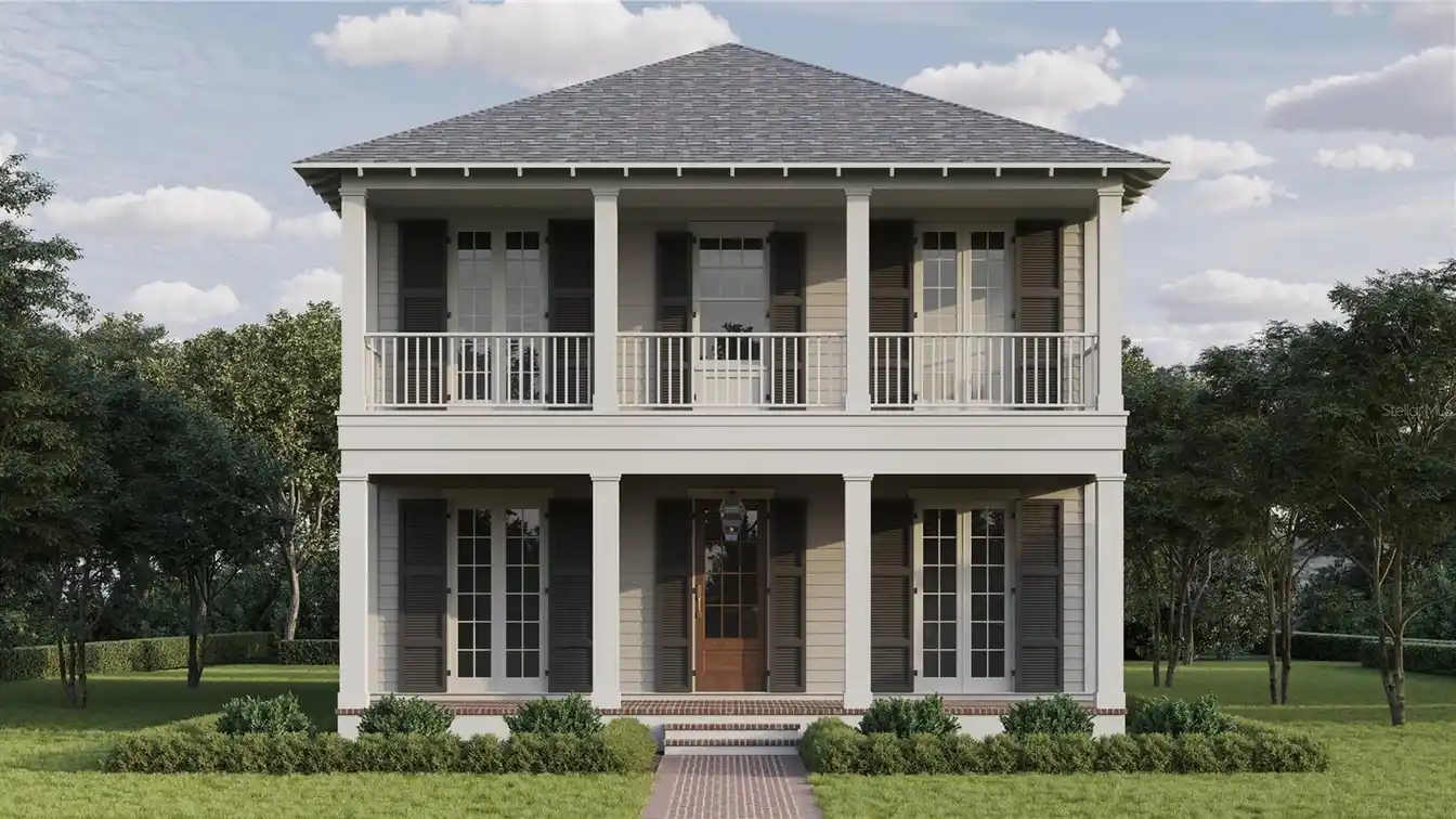 New Construction on an Oversized Lot