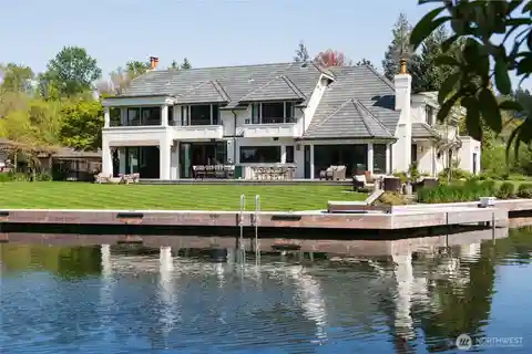 Reimagined English Tudor on Lake Washington