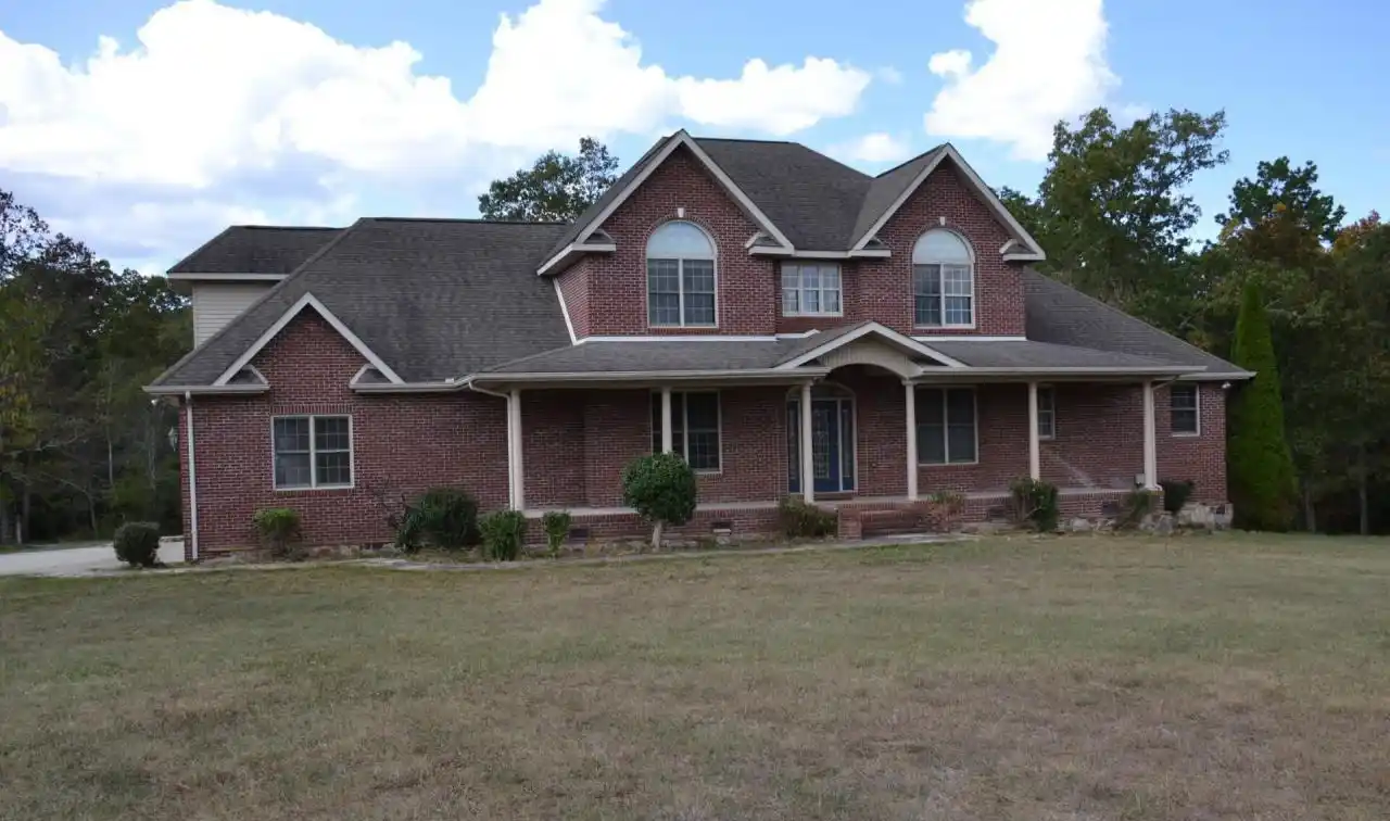 All Brick Colonial on over Ten Acres