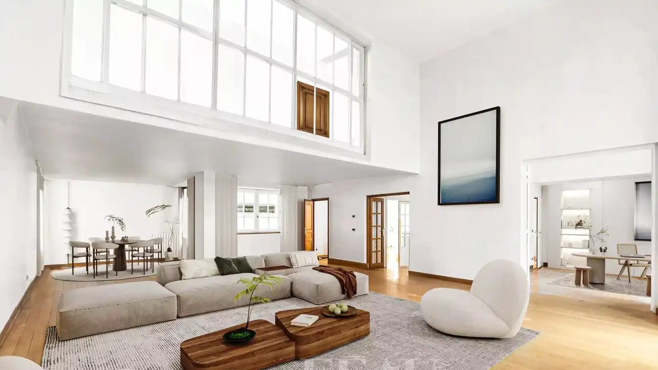 Bright and Voluminous Apartment