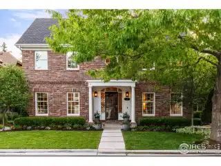 Brick Georgian Home in Prestigious Polo Place